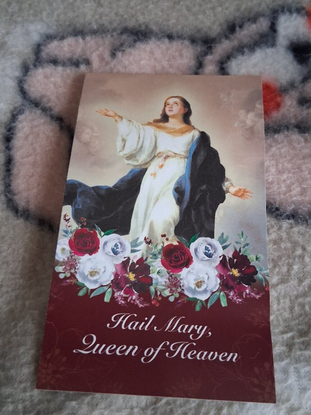 VINTAGE PRAYER CARD